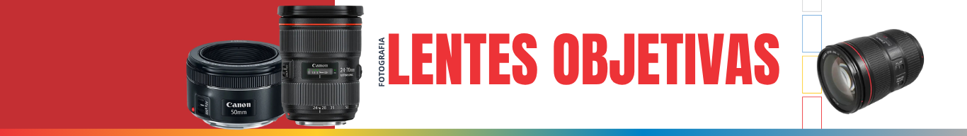 Banner Categoria - Lentes Objetivas - Desktop