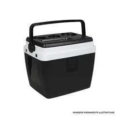 CAIXA TERMICA 12L PT/BRANCA 071355