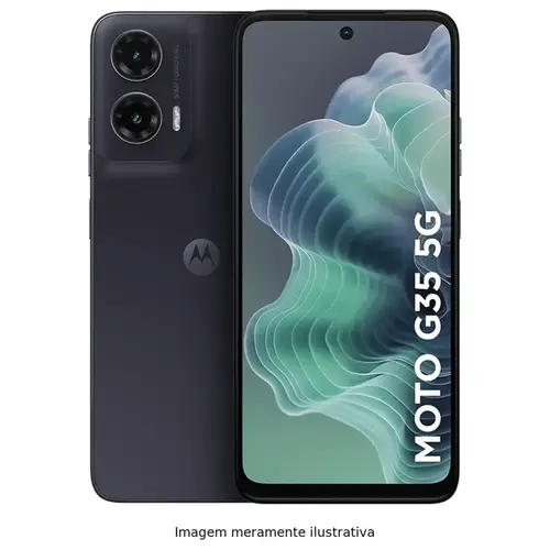 Celular Motorola Moto G35 5G 128GB Grafite XT2433-1