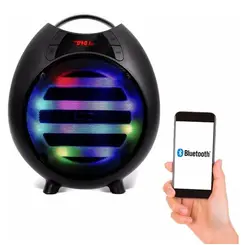 Caixa de Som Maxprint MaxFesta 100W RMS Bluetooth 5.0 Preta