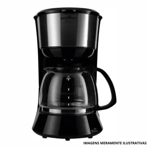 CAFETEIRA BRITANIA CP28 PRETO 127V
