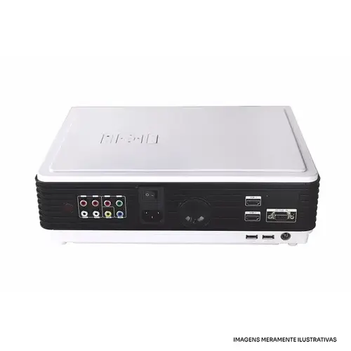 Projetor Tomate MPR-2002 3000 Lumens WXGA 1280x800 Branco