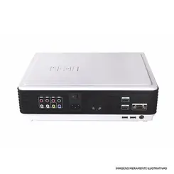 Projetor Tomate MPR-2002 3000 Lumens WXGA 1280x800 Branco