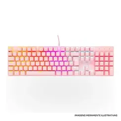 TECLADO GAMER DAZZ ORION ESSENTIAL ROSA