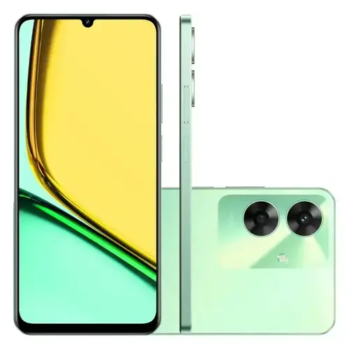 Smartphone realme Note 60s 4G 256GB Tela 6,74" Verde