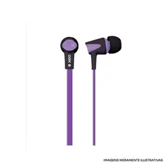 FONE DE OUVIDO OEX COLORHIT FN203 ROXO