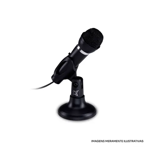 MICROFONE STUDIO MAX P2 3,5MM BLK 600052
