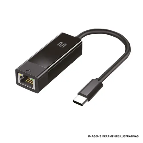 ADAPTADOR REDE MLASER USB C X RJ45 WI471