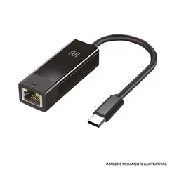 ADAPTADOR REDE MLASER USB C X RJ45 WI471