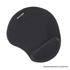 MOUSE PAD MLASER GEL NORMAL PRETO AC024