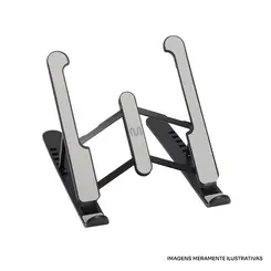 SUPORTE NOTEBOOK REGULAVEL METAL AC439
