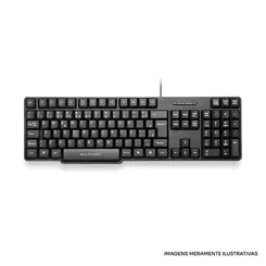 TECLADO MLASER SLIM USB TC213