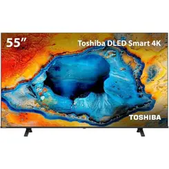 Smart TV Toshiba 55" 4K UHD DLED 55C350NS VIDAA Wi-Fi Bluetooth