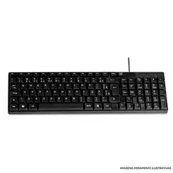 TECLADO OFFICE VIPER PRO C/FIO VO101