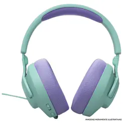 FONE DE OUVIDO JBL QUANTUM 100 M2 CIANO