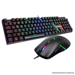 COMBO MAMBA TECLADO E MOUSE 20036