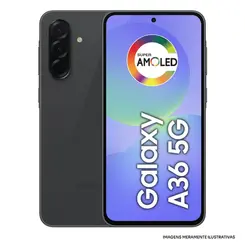 CEL SAMSUNG A36 5G 256GB PRETO ZF