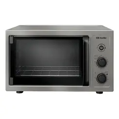 Forno Elétrico de Bancada Mueller MFB50B 50L com Grill 1800W 127V Titânio