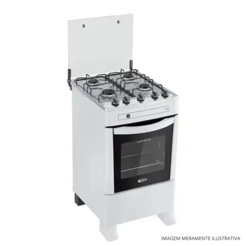 FOGAO CLARICE VITALE 4B BRANCO 110V