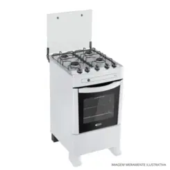 FOGAO CLARICE VITALE 4B BRANCO 110V