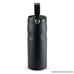 GARAFA TERM STANLEY STRAW STAN BLK 470ML
