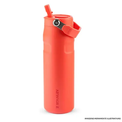 GARRAFA STAN AERO STRAW 710ML CORAL 5900