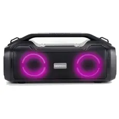 Caixa de Som Daewoo Power Boombox DW541 200W RMS Bluetooth Preta
