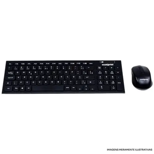 KIT TEC/MOUSE MAXPRINT S/FIO CW1001 PTO