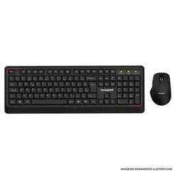 KIT TEC/MOUSE MAXPRINT S/FIO CW2000 PTO