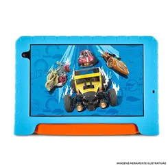 Tablet Multilaser Hot Wheels M8 Wi-Fi 6GB 64GB NB435 Azul