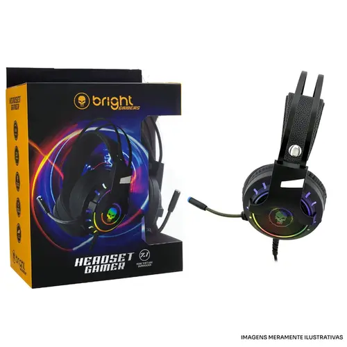 HEADSET GAMER BRIGHT 7.1 USB 592