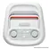 CAIXA DE SOM JBL PARTYBOX 120 BRANCO