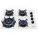 Cooktop Fischer 4 Bocas a Gás Mesa de Vidro Branco Polar Bivolt