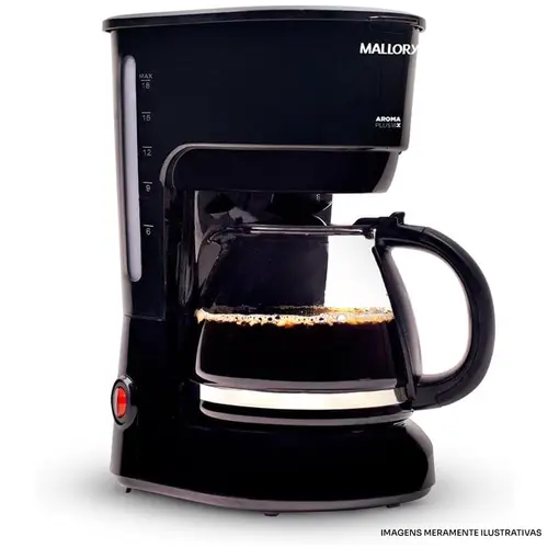 CAFETEIRA MALLORY 18XC PRETO 127V 0691