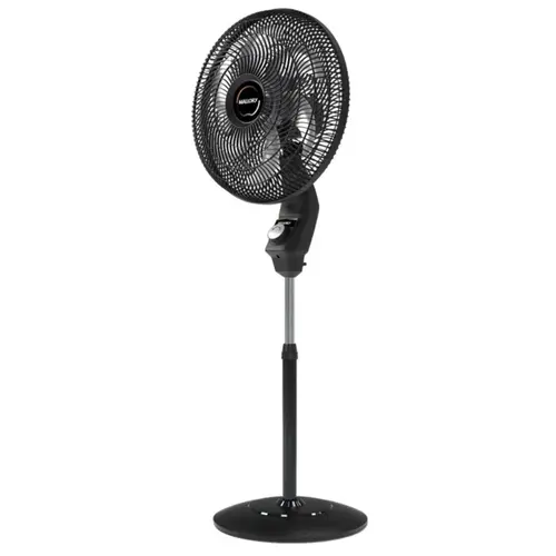 Ventilador de Coluna Mallory Éolo 40cm 6 Pás 126W 127V Preto/Grafite