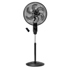 Ventilador de Coluna Mallory Chronos B94401731 40 cm 140W 127V Preto e Grafite