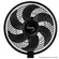 Ventilador de Mesa Mallory Turbo Compact B94401861 30 cm 127V Preto