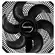 Ventilador 2 em 1 Mallory Turbo Fresh B94401911 40 cm 126W 127V Preto