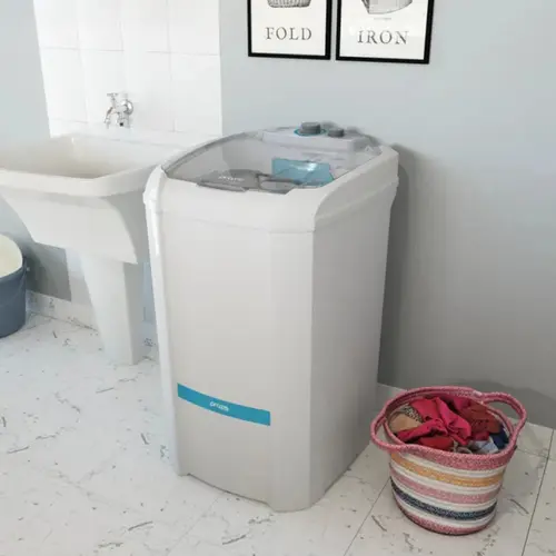 Lavadora Semiautomática Praxis 22 kg 127V Branca