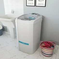 Lavadora Semiautomática Praxis 22 kg 127V Branca