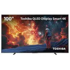 Smart TV Toshiba 100" QLED 4K UHD Google TV 100Z670RS