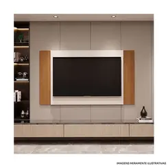 Painel Extensível Mobler Fresno Pérola Metalizado