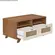 Mesa de Centro Artely Trama Cinamomo e Off White
