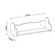 Prateleira Artely Love 93cm Branco
