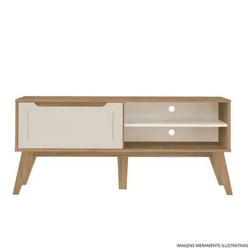 Rack Artely Lotus Carvalho e Off White