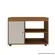 Rack Artely Sampa para TV até 42 Polegadas Cinamomo/Off White
