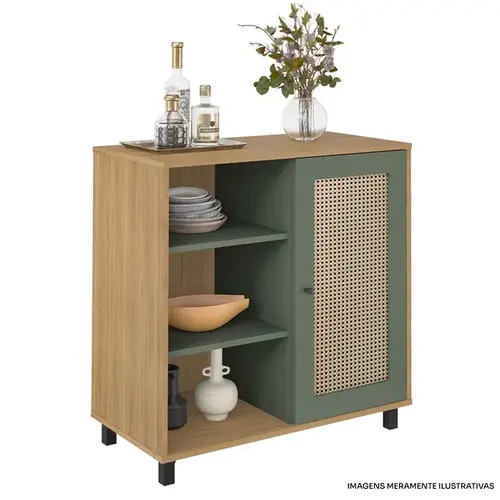 BUFFET ARTELY CHARLOTTE CARV/MENTA