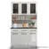 Kit Cozinha Telasul Esmeralda Triplo Branco 820210