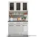 Kit Cozinha Telasul Esmeralda Triplo Branco 820210