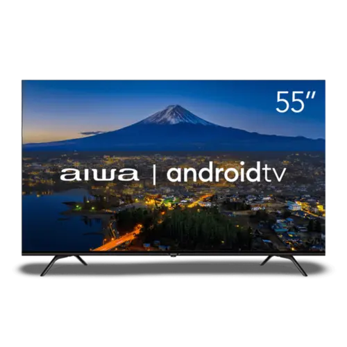 Smart TV Aiwa AWS-TV-55-BL-01 55" 4K UHD Android TV Dolby Vision Atmos